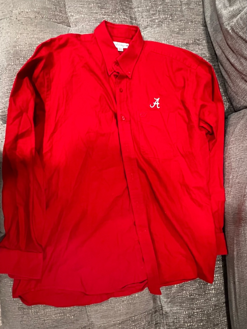 Cutter & Buck Alabama Crimson Tide long-sleeve button-down shirt q13